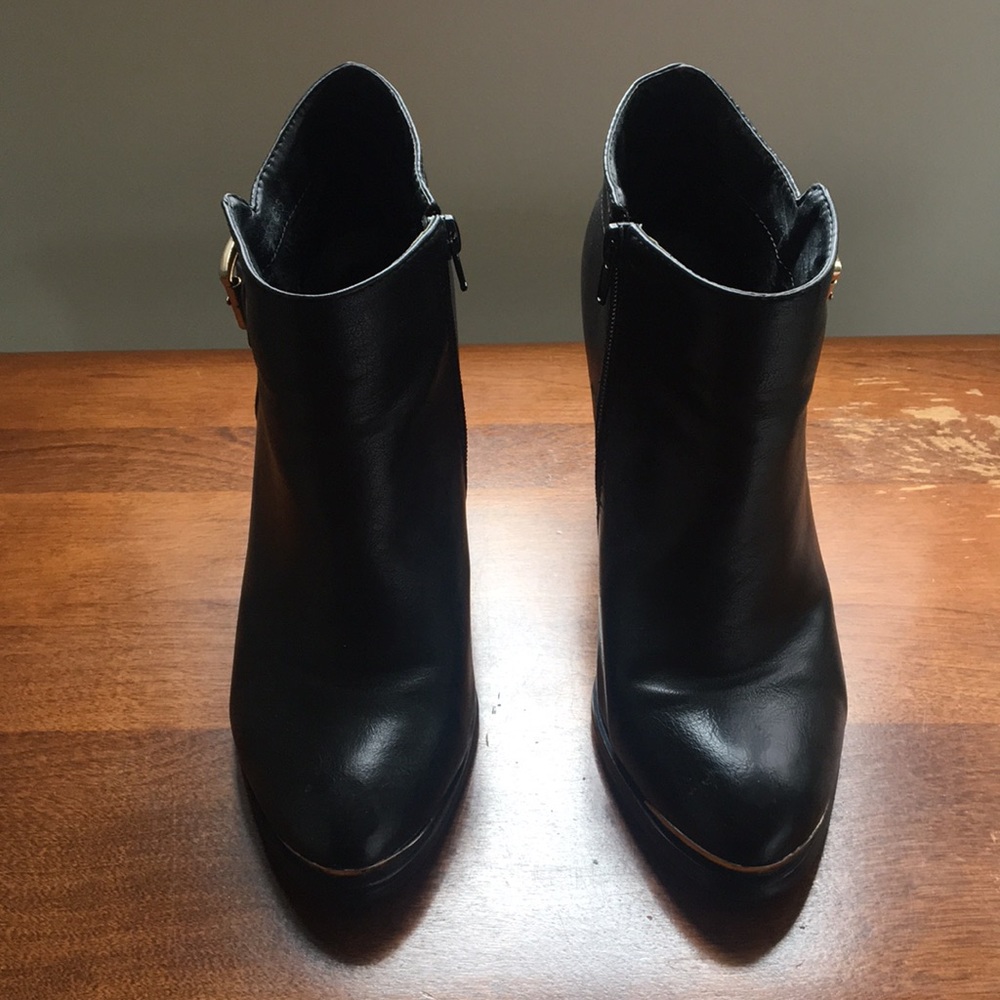 Black booties